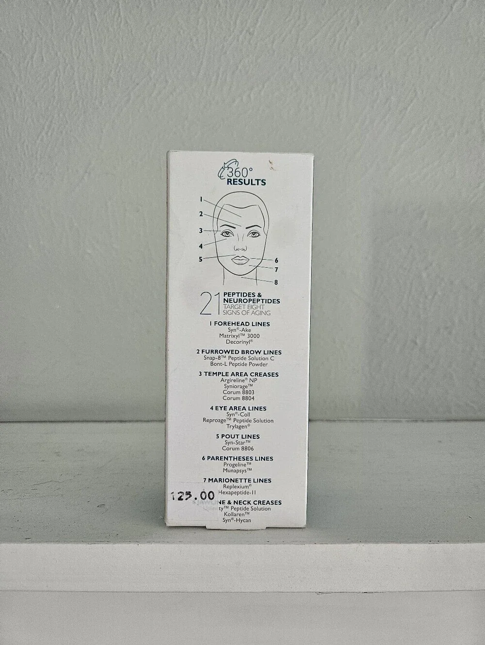 New In Box- PTR Peter Thomas Roth Peptide21 Wrinkle Resist Serum 1 Ounce